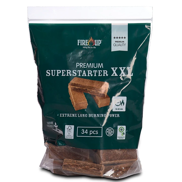 Fire-Up Premium Super Starters XXL Circa 34 Stuks 1 Fire-Up Premium Super Starters XXL Circa 34 Stuks