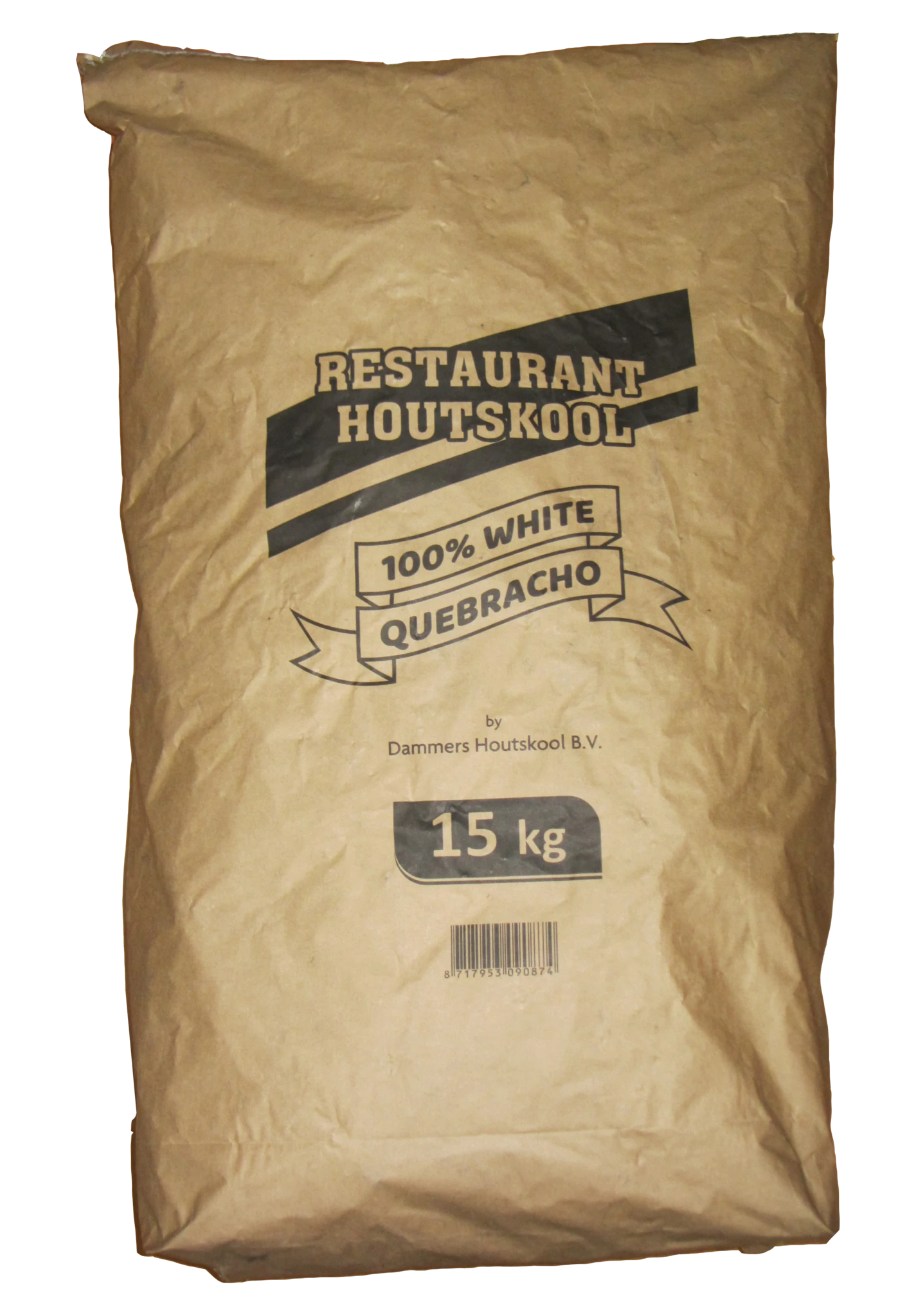 Dammers Restaurant Houtskool 100% White Quebracho 15 Kg 1 Dammers Restaurant Houtskool 100% White Quebracho 15 Kg