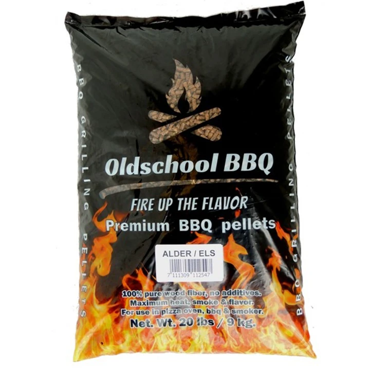 Oldschool BBQ Alder Pellets 9 Kg 1 Oldschool BBQ Alder Pellets 9 Kg