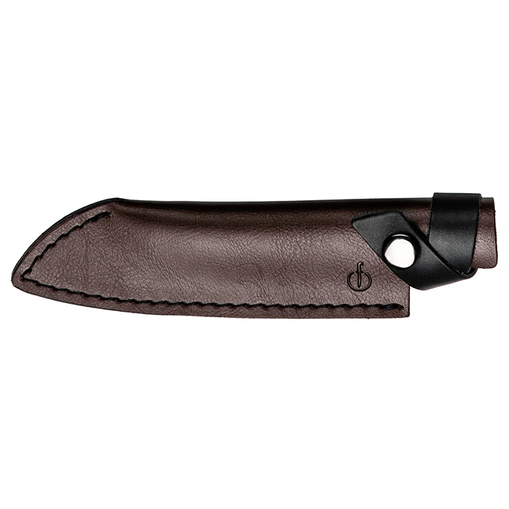 Leather Forged Leren Hoes Santokumes 14cm 1 Leather Forged Leren Hoes Santokumes 14cm