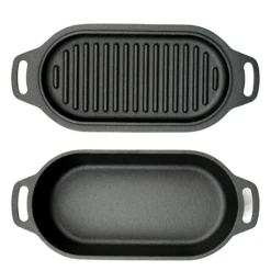 Valhal Outdoor Gietijzeren Dutch Oven Met Grill Deksel Ovaal 1 Liter 7 Valhal Outdoor Gietijzeren Dutch Oven Met Grill Deksel Ovaal 1 Liter -Cadbury Winkel image 2274