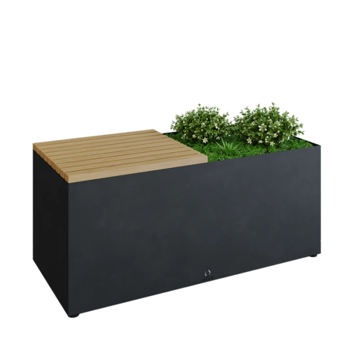 OFYR Herb Garden Bench Black 1 OFYR Herb Garden Bench Black