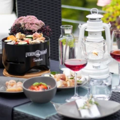 Feuerhand Tamber Tafel Grill Zwart -Cadbury Winkel image 2913