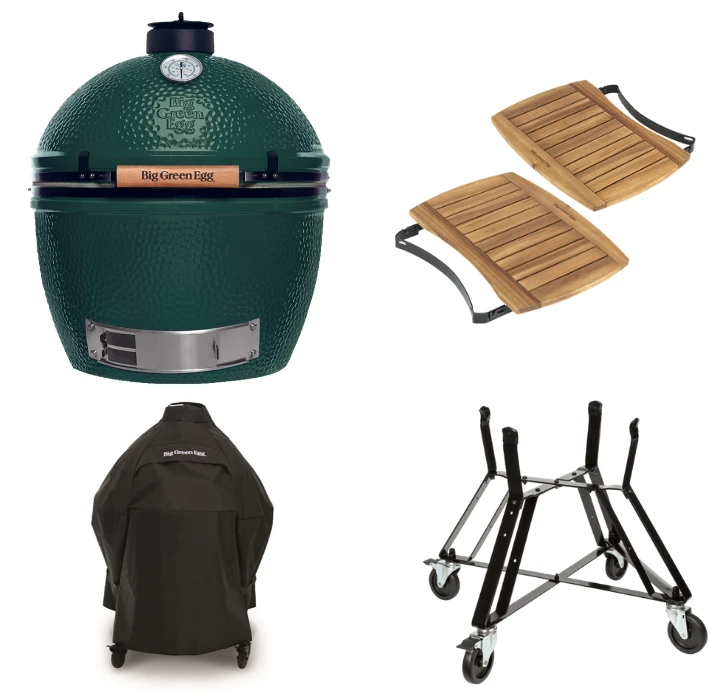 Big Green Egg XLarge + Nest + Mates + Cover 1 Big Green Egg XLarge + Nest + Mates + Cover