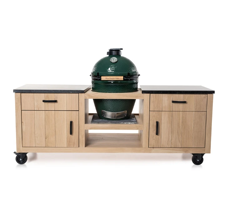 Eiken Tafel Classic Long IBig Green Egg Medium & Large